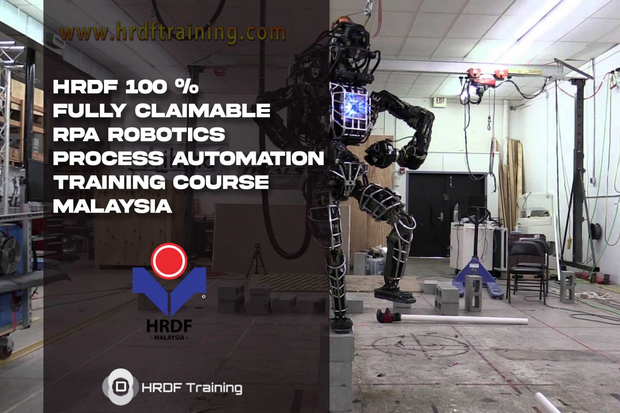 HRDF CLAIMABLE RPA ROBOTICS PROCESS AUTOMATION COURSE TRAINING
