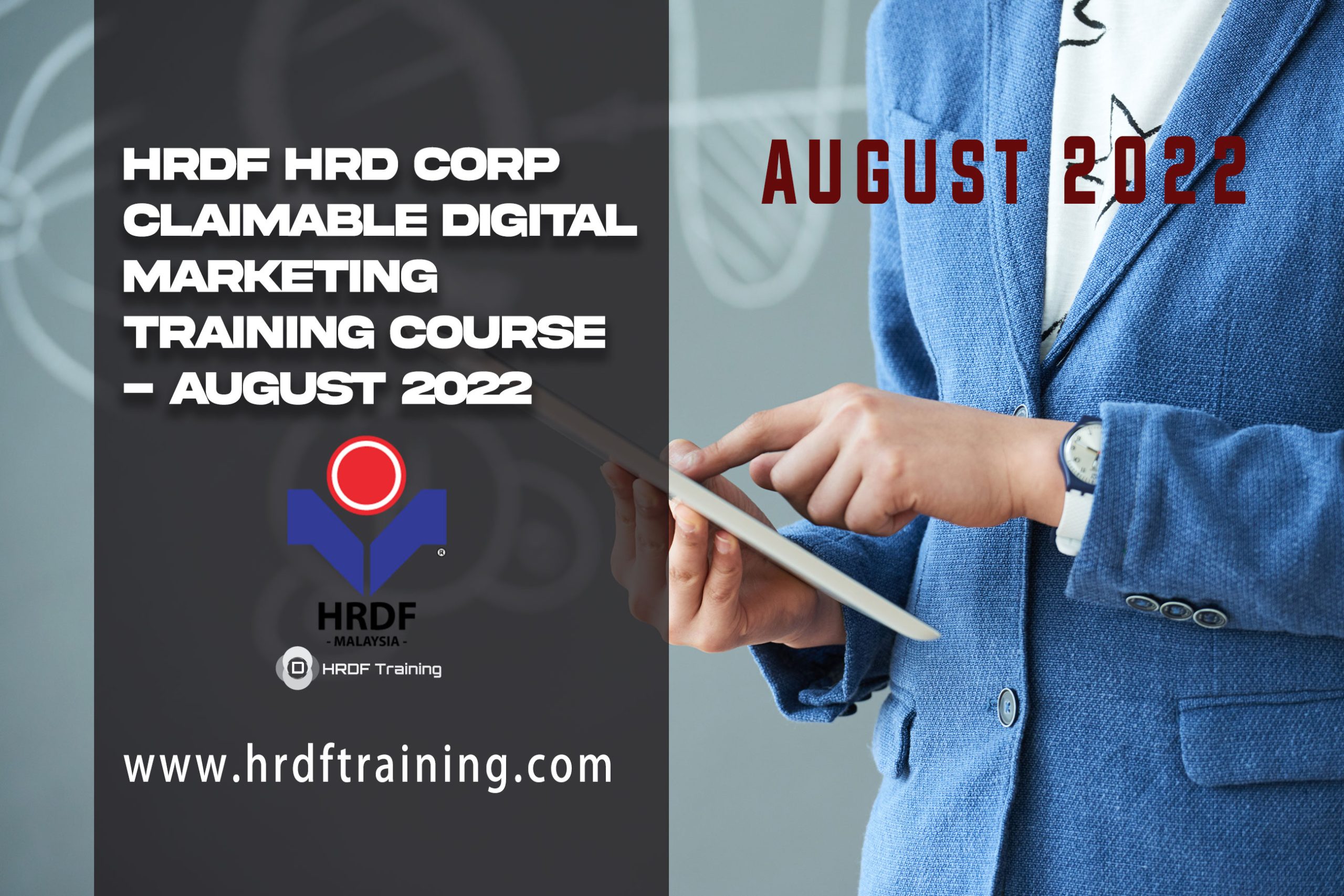 HRDF HRD Corp Claimable Digital Marketing Training Course - August 2022
