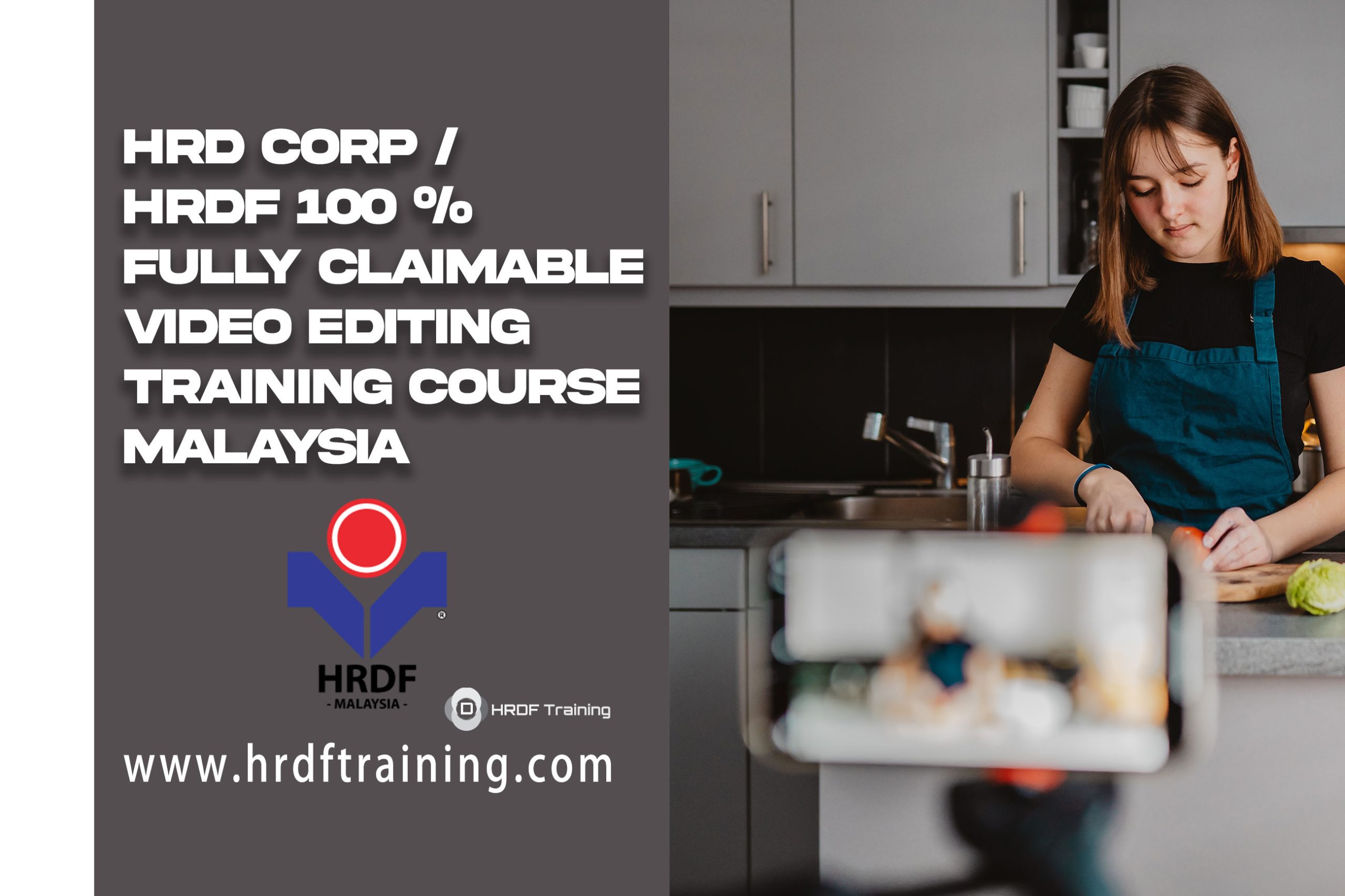 HRDF HRD Corp Claimable Video Editing Training Course Malaysia - February 2022