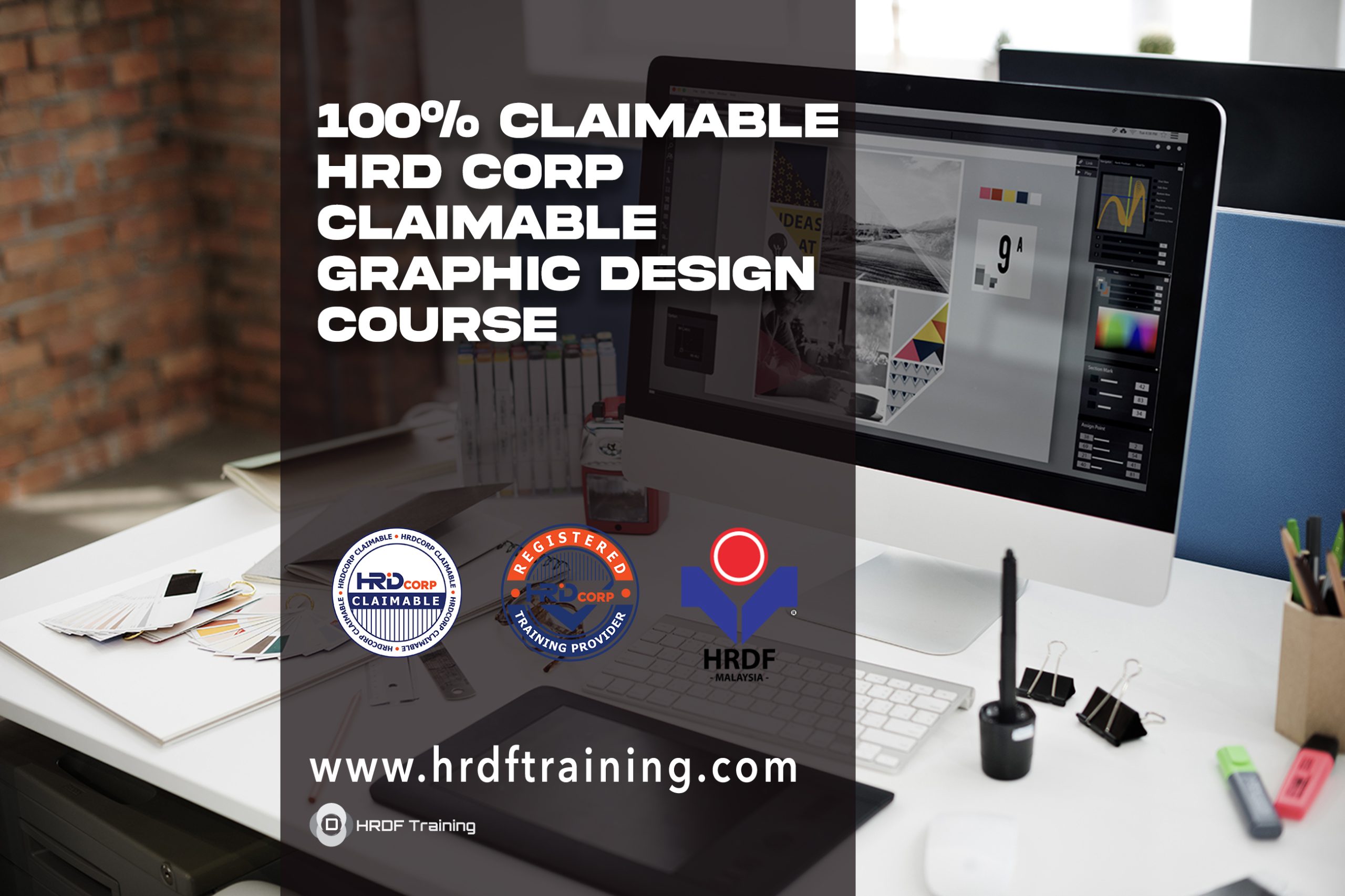 HRDF HRD Corp Claimable Graphic Design Training Course Malaysia - April 2023