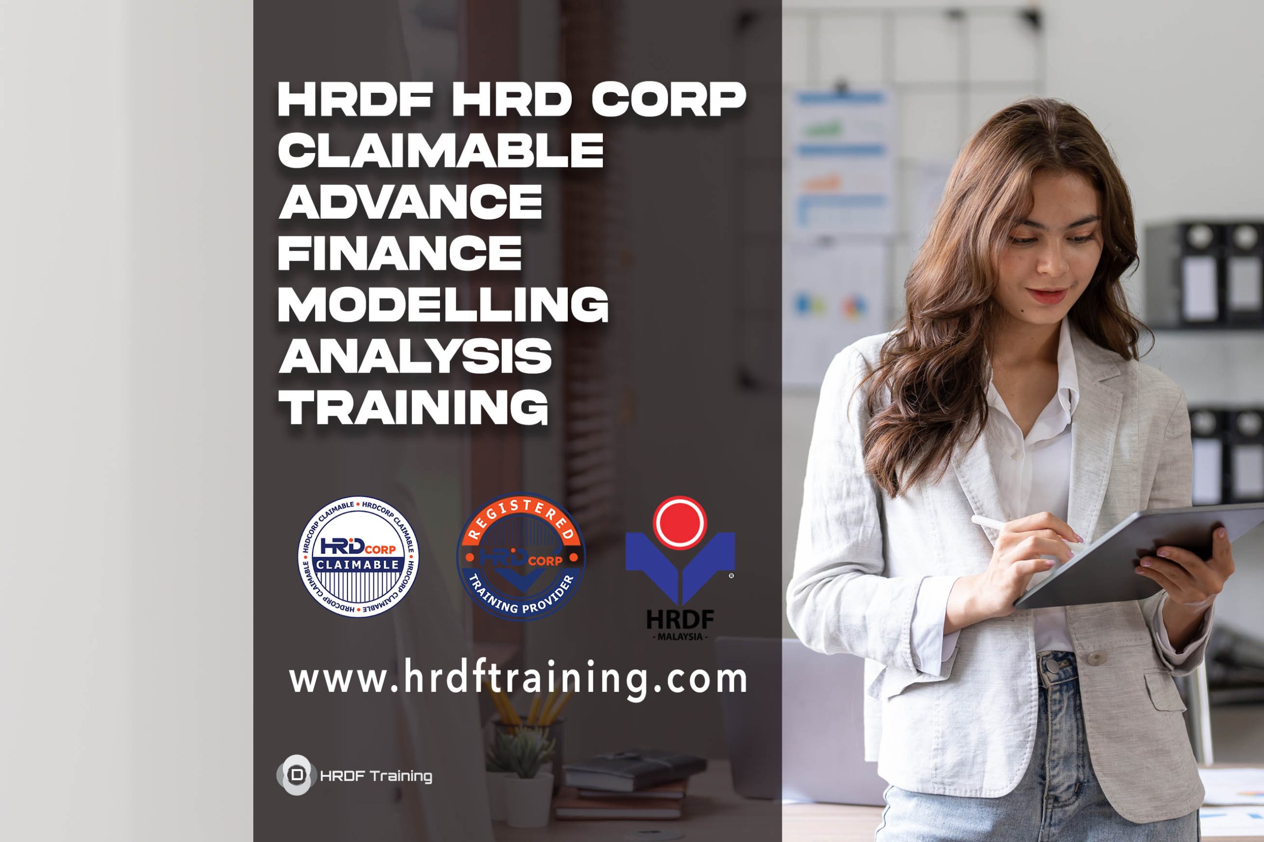 HRDF HRD Corp Claimable Advance Finance Modelling Analysis Training