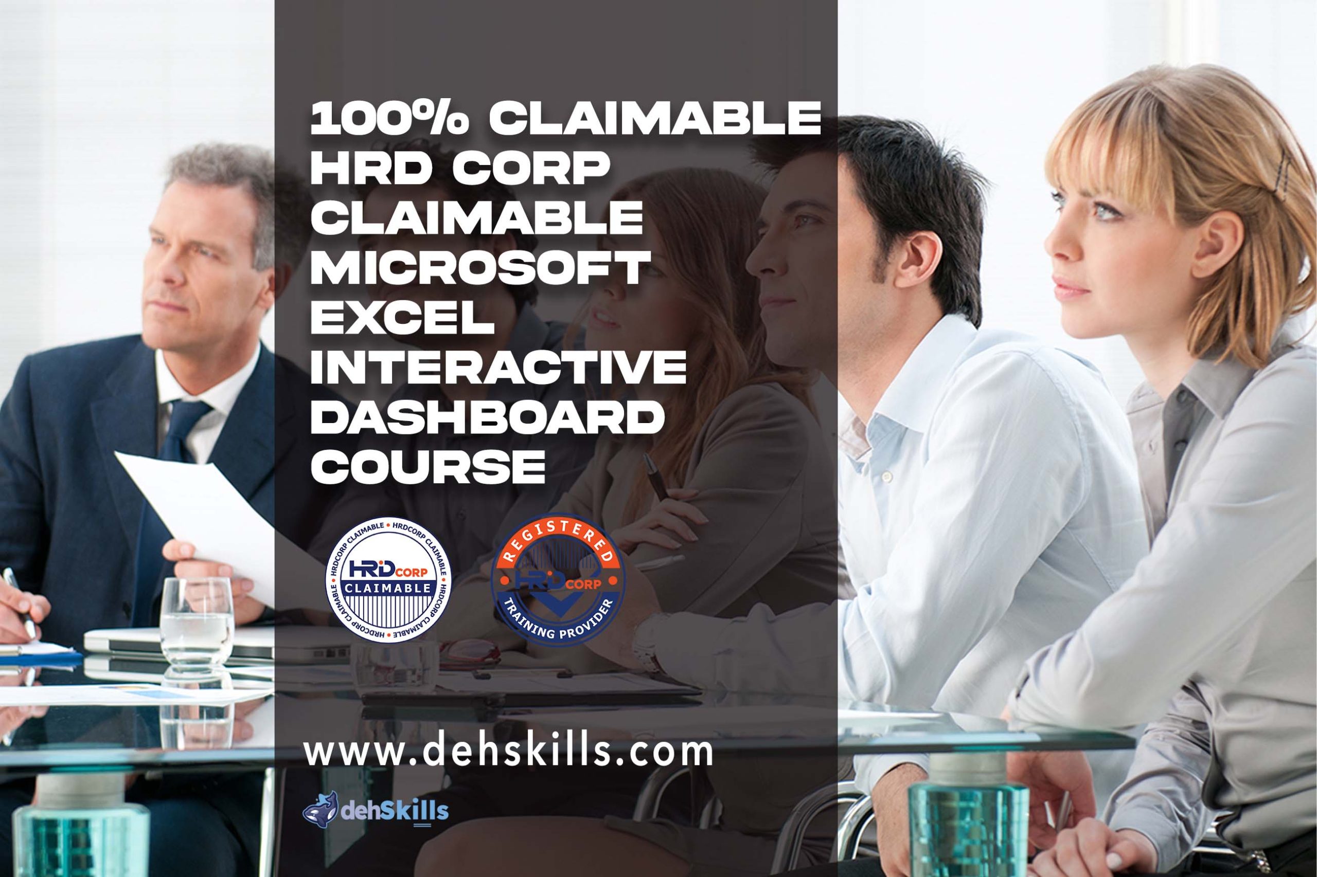 HRDF HRD Corp Claimable Microsoft Excel Interactive Dashboard Training