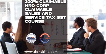 HRDF HRD Corp Claimable Sales and Service Tax SST Training