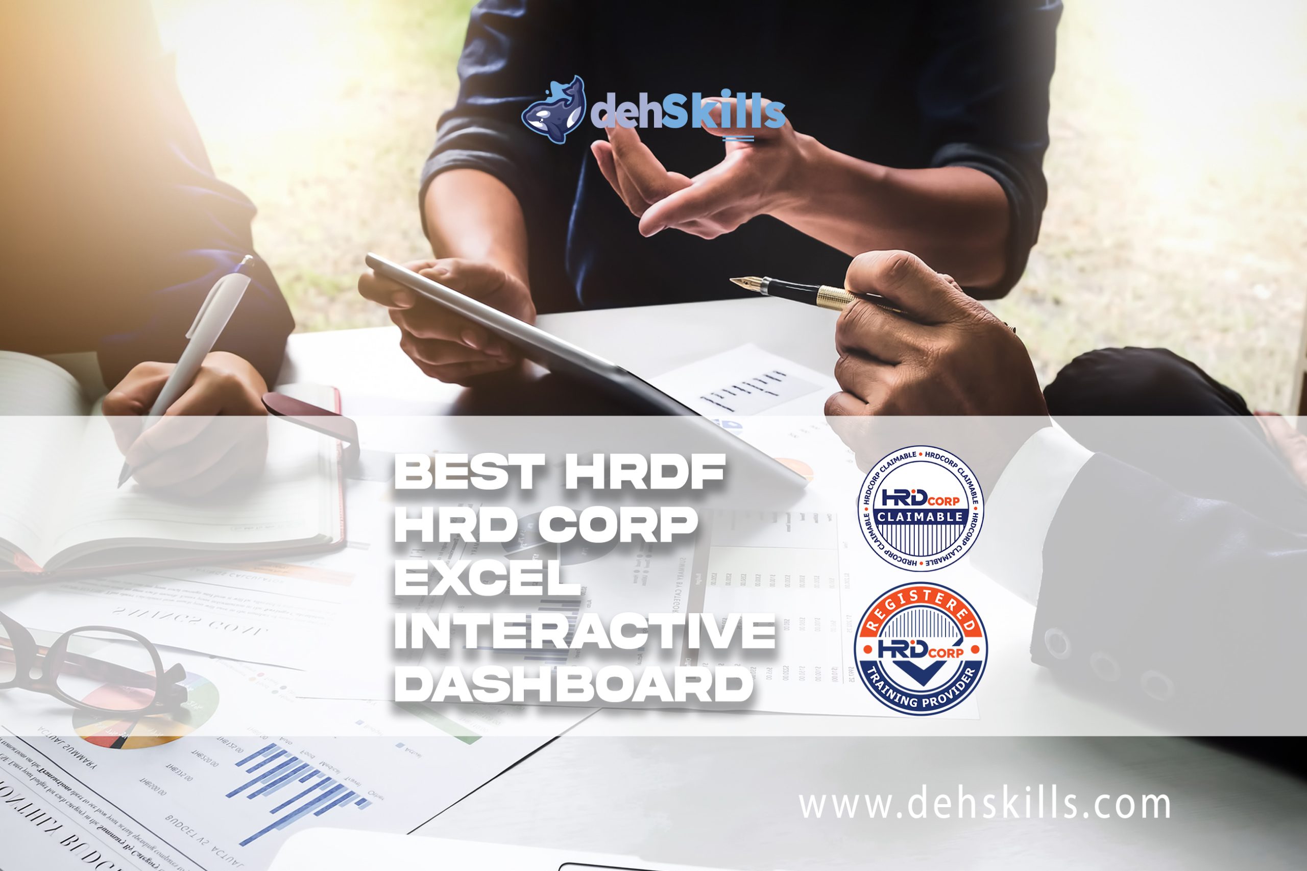 HRDF HRD Corp Claimable Excel Interactive Dashboard Training